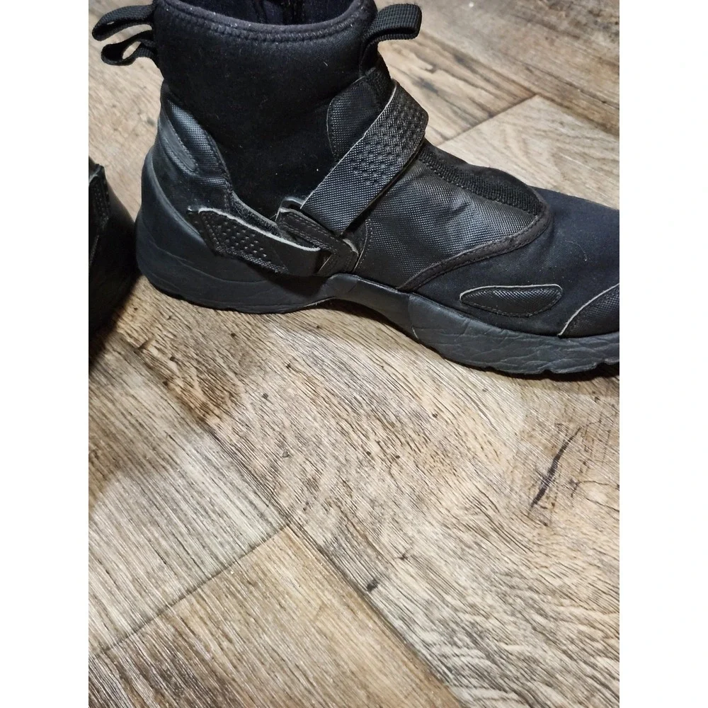 🔥RARE🔥Air Jordan Trunner LX High Triple Black 8.5 High Hi Top Zip Basketball